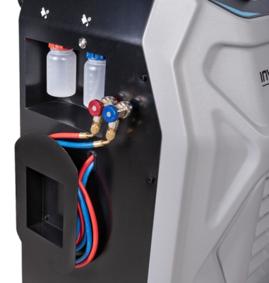 INVENTO S110 R134a semi-automatic AC station