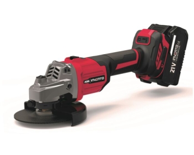 INVENTO A86 Batteridriven vinkelslip 125 mm – Komplett set med 2 x 4,0 Ah batterier & laddare