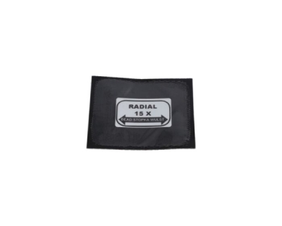 Radialreparationslapp 15X (73x84 mm)
