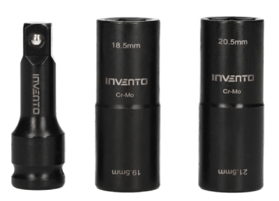 INVENTO Krafthylssats 1/2" för FORD + Förlängare 75 mm