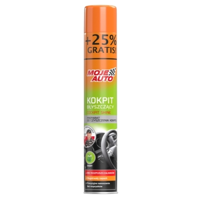 Glossy Cockpit Apple – Cockpitrenser til plast, 600 ml (+25% gratis)