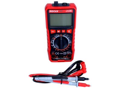 Multimeter – Digitalt måleinstrument med NCV (ikke-kontakt spænding), TRUE RMS og LED-baggrundsbelysning