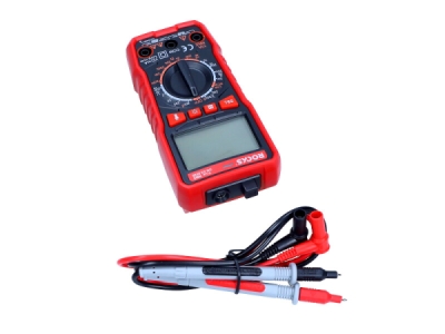 Multimeter – Digitalt måleinstrument med NCV (ikke-kontakt spænding), TRUE RMS og LED-baggrundsbelysning