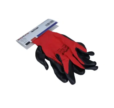Arbejdshandsker polyester-nitril XXL (1 par)