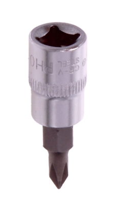 BITS SOCKET 1/4" PH0