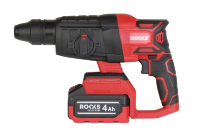 20V AQ-ONE SDS-Plus Hammerbor med 1,5 J slagenergi og 4 Ah batteripakke