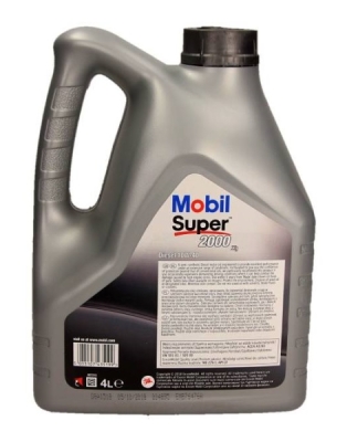 Mobil Super 10W-40 Diesel Motorolie – 4 L, VW 501.01 / 505.00, API SL