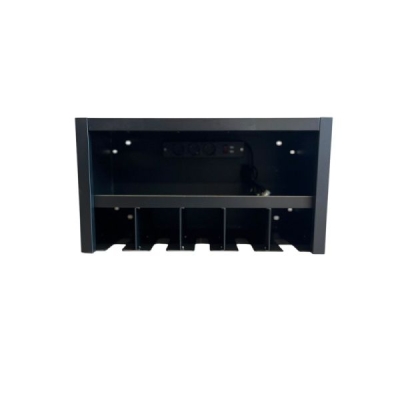 RMS Hanging Service Cabinet til El-værktøj – Sort, 67,5 × 46,5 × 35 cm