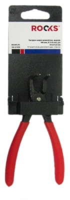 Indvendige circlip-tænger, buet kæbe, 140 mm, FI 3-10 ( INSERT CIRCLIP PLIERS / SEGERA INTERNAL PLIERS )