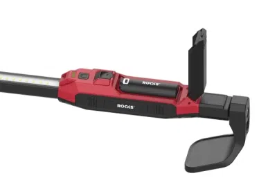 Værkstedslampe B1 – Hybrid under motorhjelmen, 2000 lumen, 2 m, 2x3500 mAh