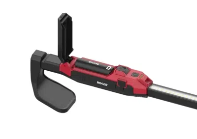 Værkstedslampe B1 – Hybrid under motorhjelmen, 2000 lumen, 2 m, 2x3500 mAh