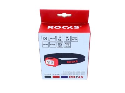 Hodelygte ECO 300 lm – 3xAAA, COB dioder, IP65