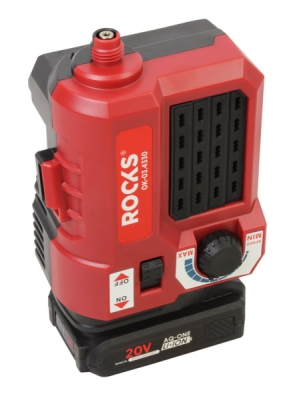 AQ-ONE 20V Fleksibel Mini Universal Grinder – 5.000–33.000 rpm, inkl. 2 Ah batteri