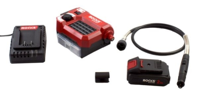 AQ-ONE 20V Fleksibel Mini Universal Grinder – 5.000–33.000 rpm, inkl. 2 Ah batteri