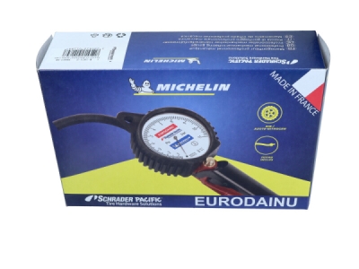Michelin Dæktryksinflatorpistol med analogt manometer