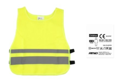 Børnevarselsvest – Gul