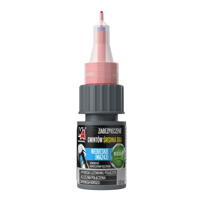 Trådsikringsmiddel Medium blå, 10 ml - MA243