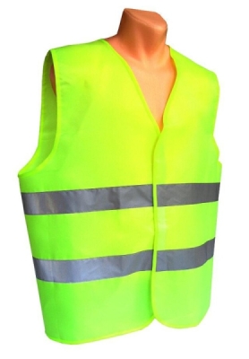 Advarselvest Gul CE – High-Vis Sikkerhedsvest