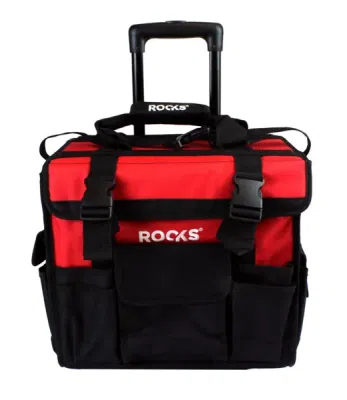 Værktøjstaske på hjul – stærk og rummelig 39 x 37 x 25 cm (36 L)