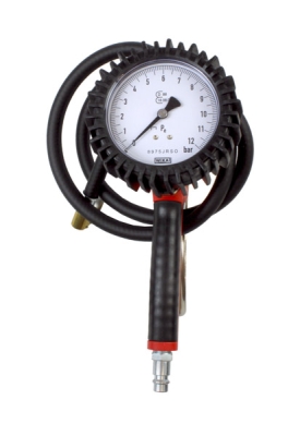 ROOKS OK-04.1137 Inflationspistol med 80 mm manometer – 10 bar