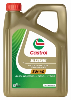 Castrol EDGE Titanium 5W-40 C3 fuldsyntetisk motorolie – 4 liter