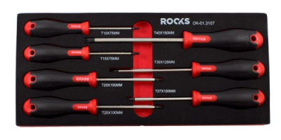 TopTorx skruetrækkersæt (7 dele) – Torx