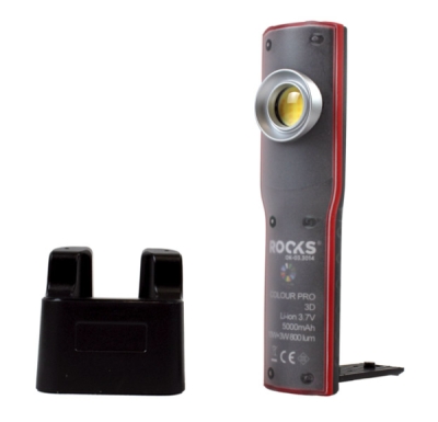 COB LED detail/farve-match lampe – 800 lm, 2700/4500/6500 K (3D)