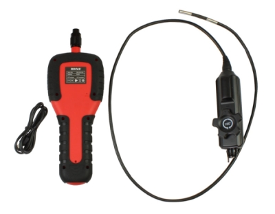 Inspektionskamera med bevægeligt hoved 6 mm – 0,8 m kabel, 2,7" skærm og IP67