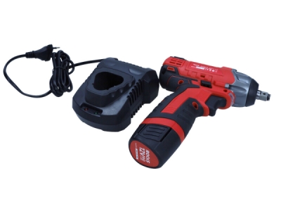 IMPACT WRENCH AQ-12 3/8" 90 Nm – 10,8 V Li-ion batteri & hurtiglader
