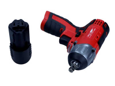 IMPACT WRENCH AQ-12 3/8" 90 Nm – 10,8 V Li-ion batteri & hurtiglader