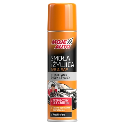 MOJE AUTO Fjerner til tjære & harpiks – klar til brug, 200 ml