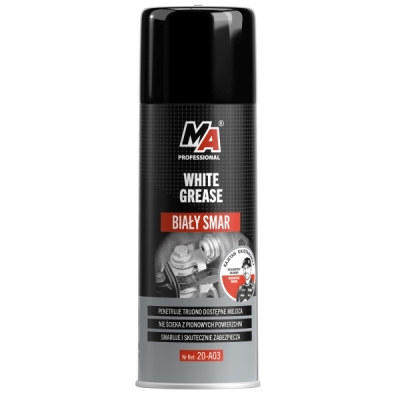 MA Professional Hvid smørespray 400 ml (SMAR LITOWY) – spray white grease