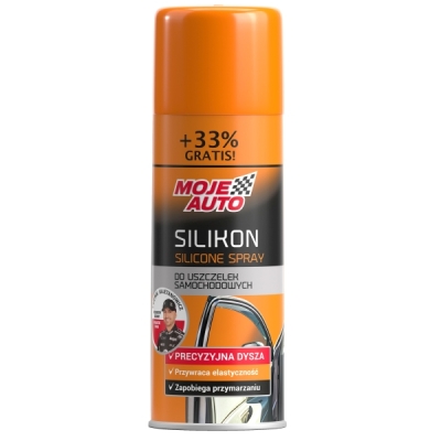 Silikone til tætningslister – spray 400 ml (Moje Auto)