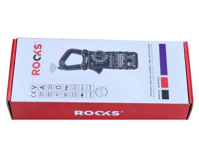 Rooks T-RMS Multimeter med tang (NCV) og LED-lommelygte, op til 600V