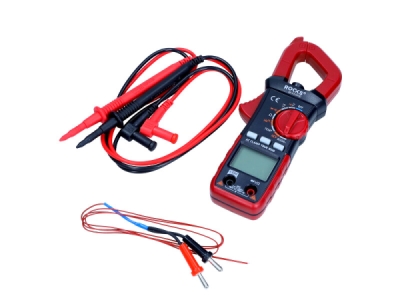 Rooks T-RMS Multimeter med tang (NCV) og LED-lommelygte, op til 600V