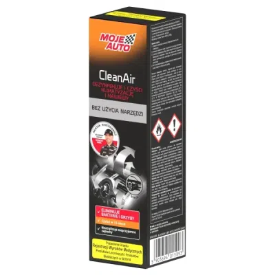 CLEAN AIR Black – Biobójc spray til klimaanlæg og ventilationsrens (150 ml)