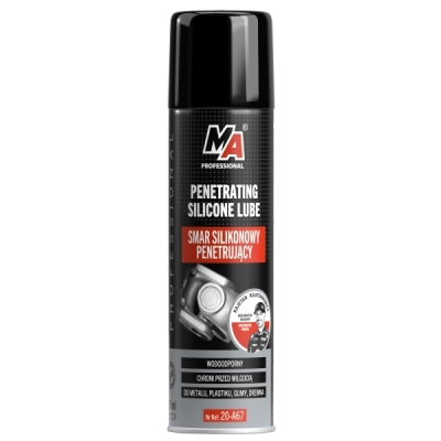 MA Professional Silikonefedt – Vandafvisende Silikone Spray 200 ml