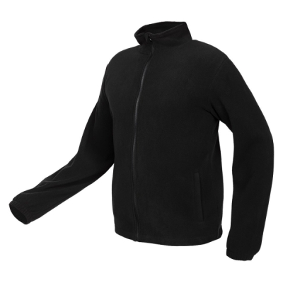 WORK FLEECE BASIC Arbejdsfleece – Sort – Str. L