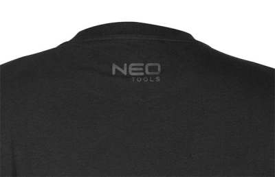 Langærmet T-shirt i bomuld – Sort – str. XXL