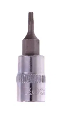 1/4" Torx-bit top (Sikkerhed/TORX SAFE) T8 – koldformet S2-stål, CRV50BV30