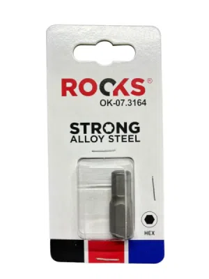 Hex-bit S2, 10 mm (3/8") – 8 mm x 30 mm