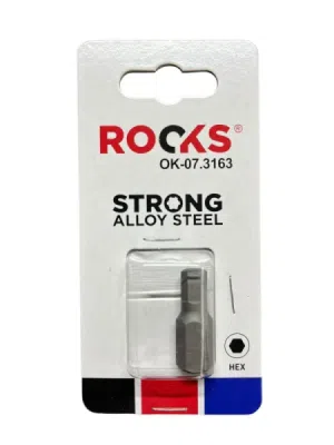 S2 Hårdmetal Topbit 10 mm (3/8") – HEX 7 mm x 30 mm
