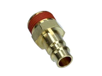 3/8" han-hurtigkoblingsnippel i messing til trykluft (op til 12 bar)