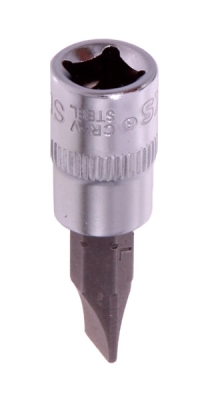 Top-/bit-sokkel 1/4" (SW 7 mm) SL7