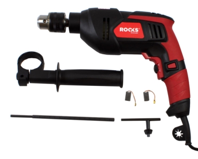 Rook Impact Hammerboremaskine 850 W – 1-13 mm, 0-2800 o/min