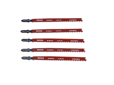Stiksavklinge T-type Bi-Metal (universal), 5-10 TPI, 100 mm – sæt med 5