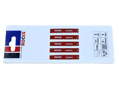 Stiksavklinge T-type Bi-Metal (universal), 5-10 TPI, 100 mm – sæt med 5