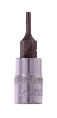 1/4" Torx safe T7 topbit / fatning – S2 stål (høj belastning)