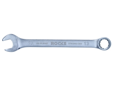 Rooks kombinationsnøgle med ringgaffel – 13 mm (12-kant) med 15° vinklet hoved
