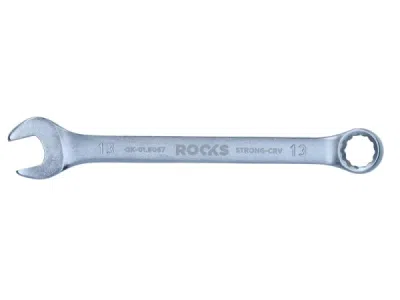 Rooks kombinationsnøgle med ringgaffel – 13 mm (12-kant) med 15° vinklet hoved